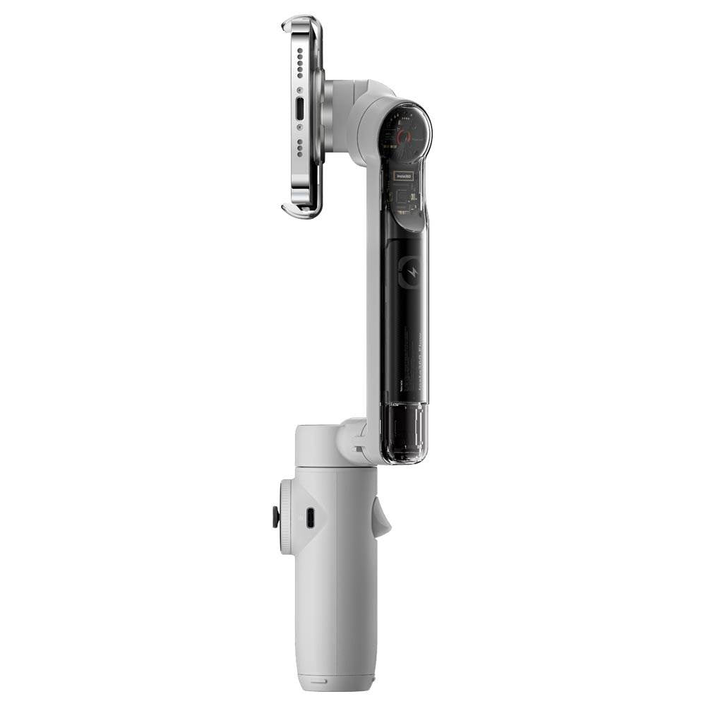 Estabilizador de seguimiento con IA independiente para Insta360 Flow | Gris piedra - CINSABBA-FLOW4